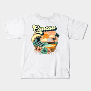 Cancun Mexico Kids T-Shirt